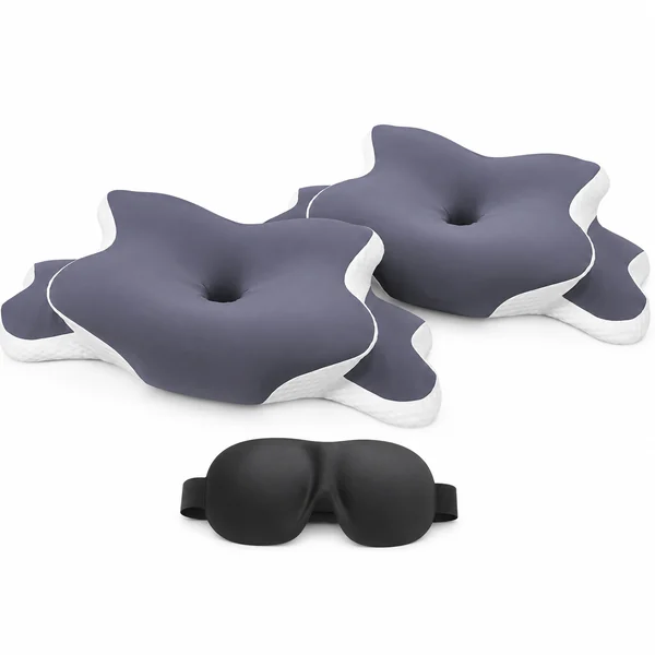 2 Nackenkissen — Schlafmaske gratis